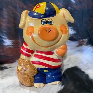 1980s Piggy Bank